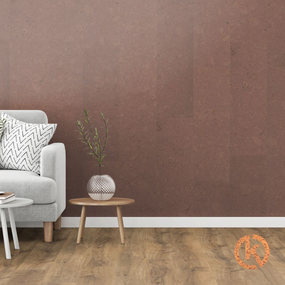 Wandkork 'Tulip' – 90 × 30 cm – 4 mm dick – pro m²