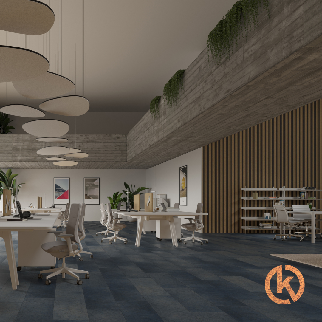 Lackierter Kork-Klebeboden – Elements Sky – 60 × 30 cm – pro m2