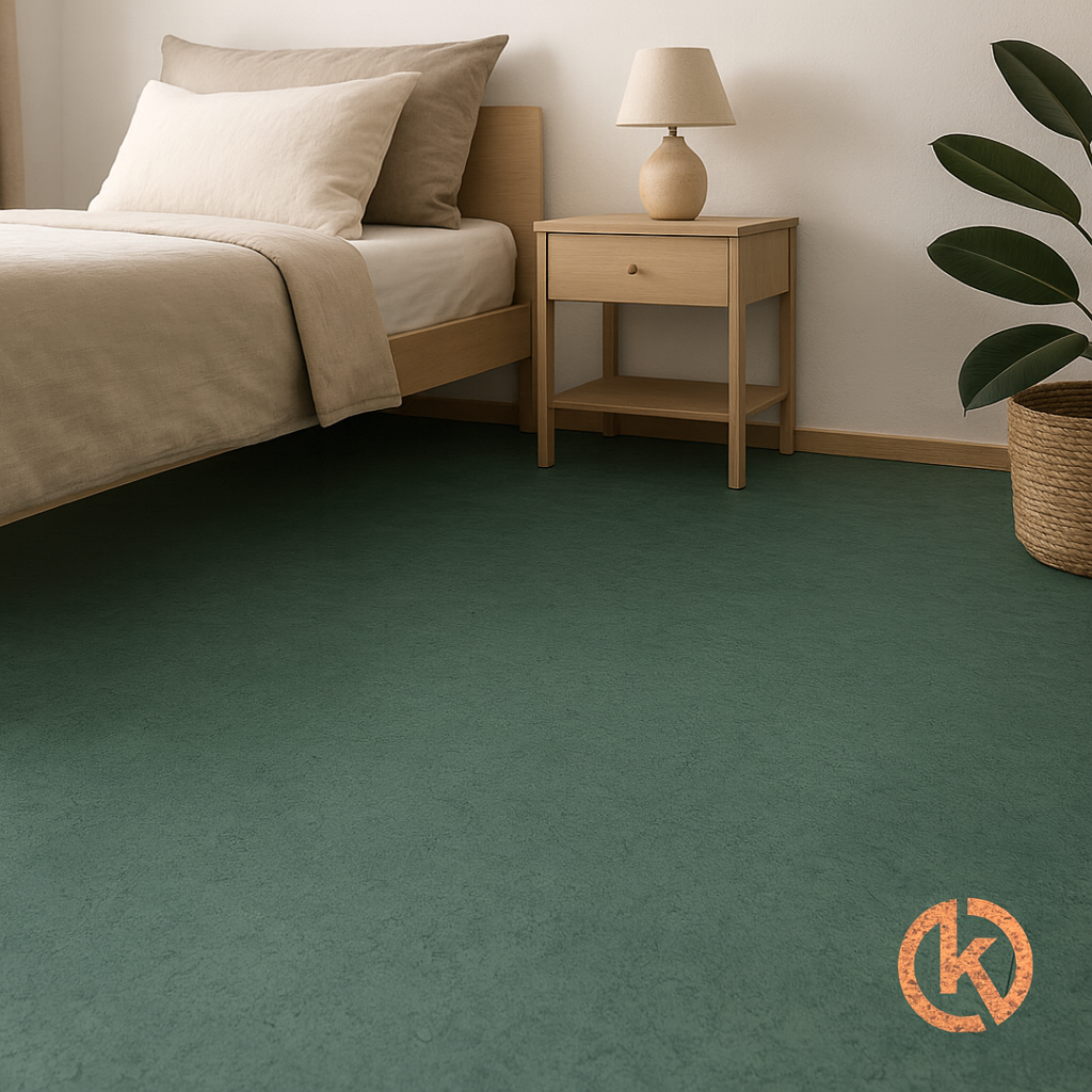 Lackierter Kork-Klebeboden – Elements Water – 60 × 30 cm – pro m2