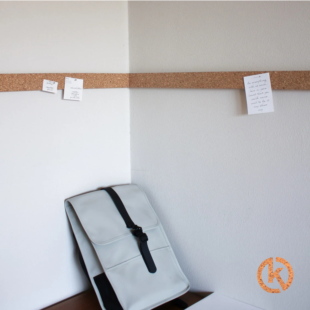 Pinnwand-Korkstreifen – selbstklebend – 5 mm – 8 × 90 cm – pro Streifen