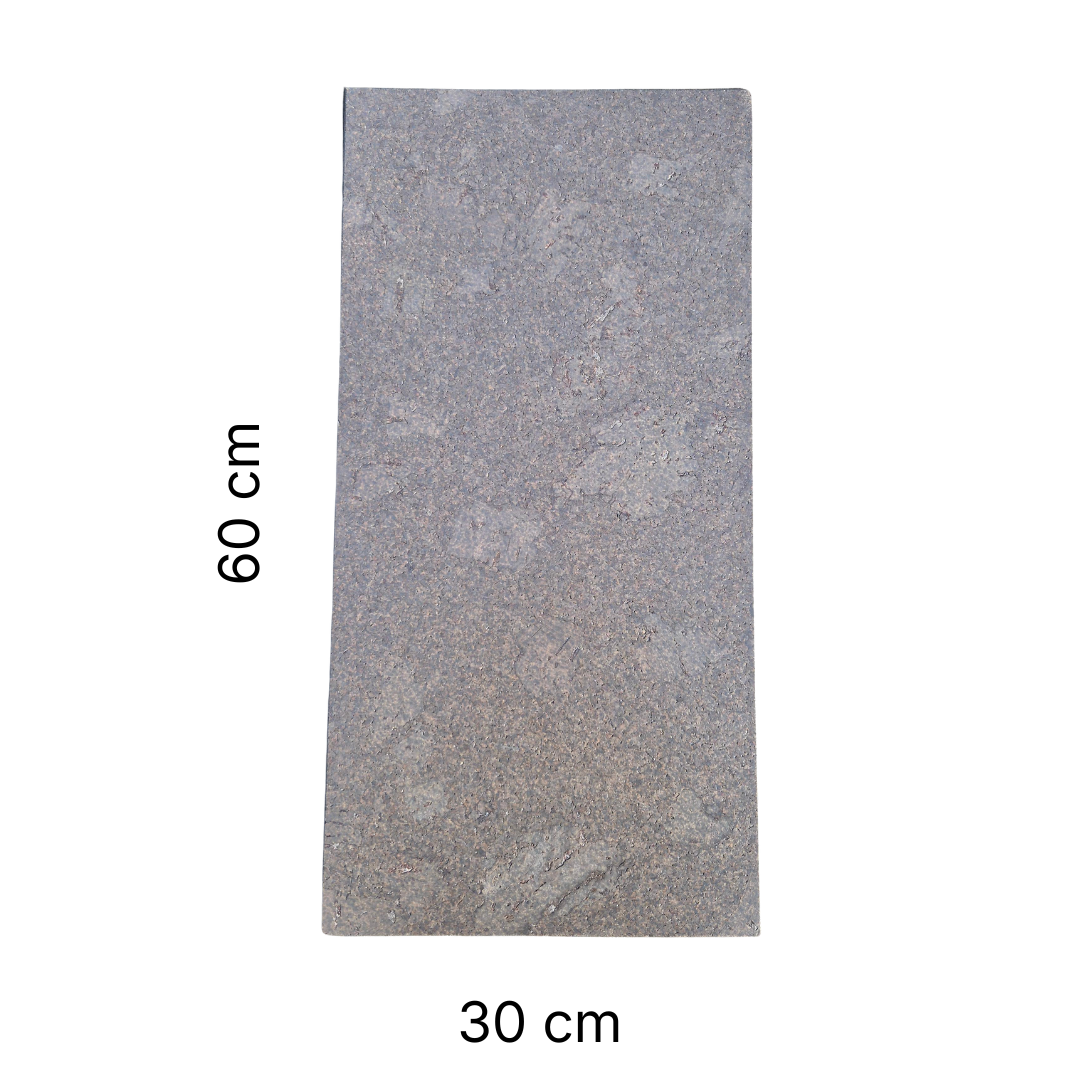 Klebe-Korkboden – Shell Grafite – 60 x 30 cm – 4 mm stark – pro m2