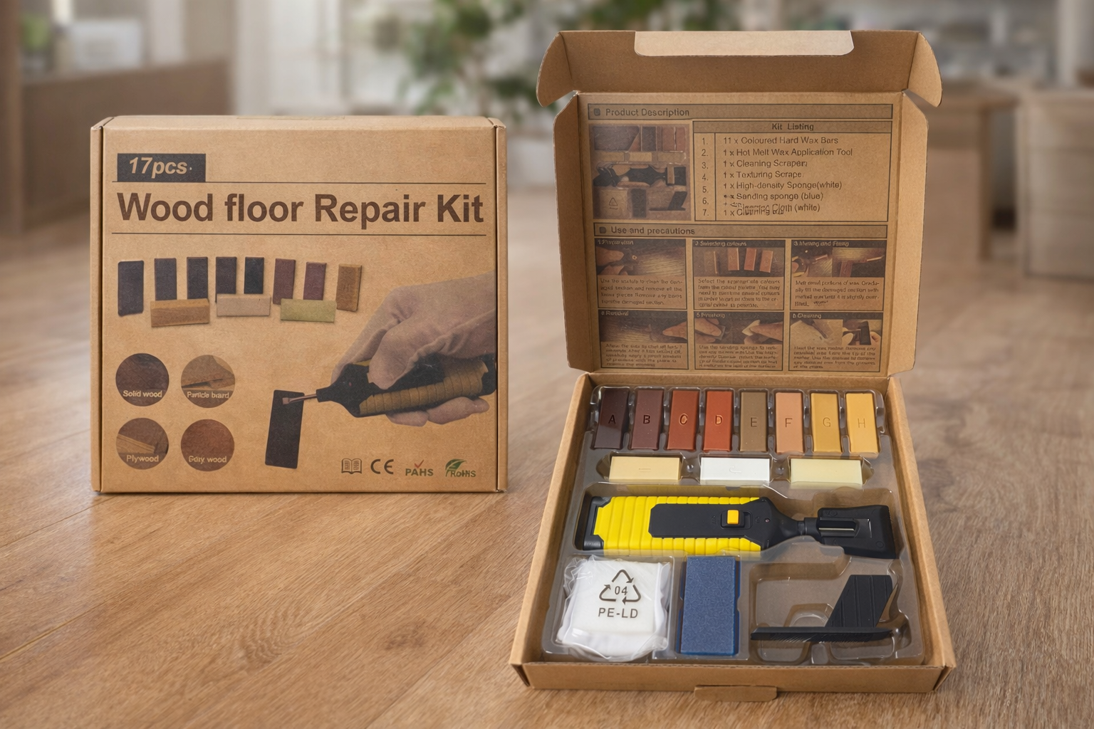 Reparaturset für Korkböden