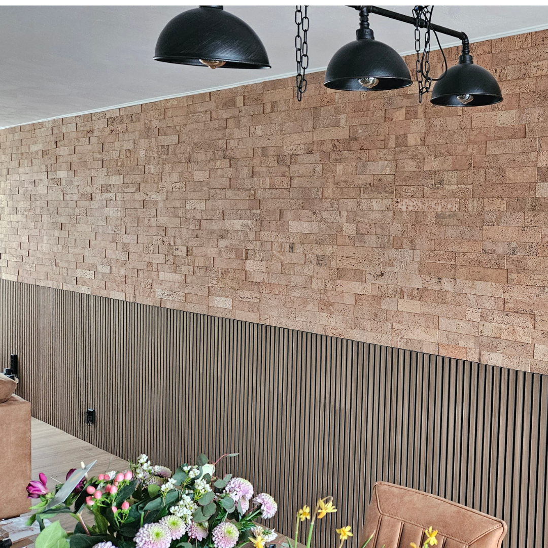 Wandkork Steinstrips 3D-Effekt - pro Stück