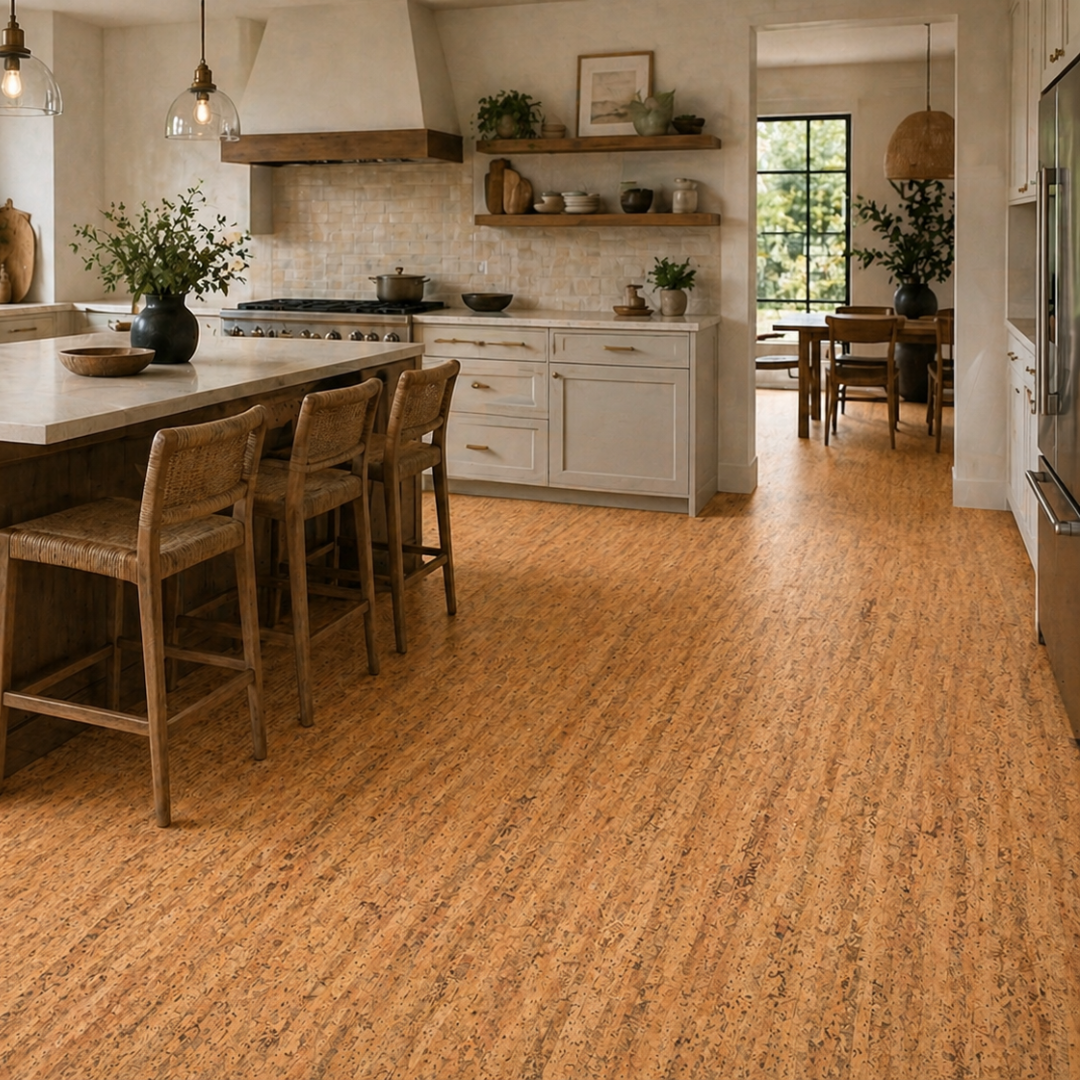 Amorim Klick-Korkboden – Linen Natural – RESTPOSTEN 32m2