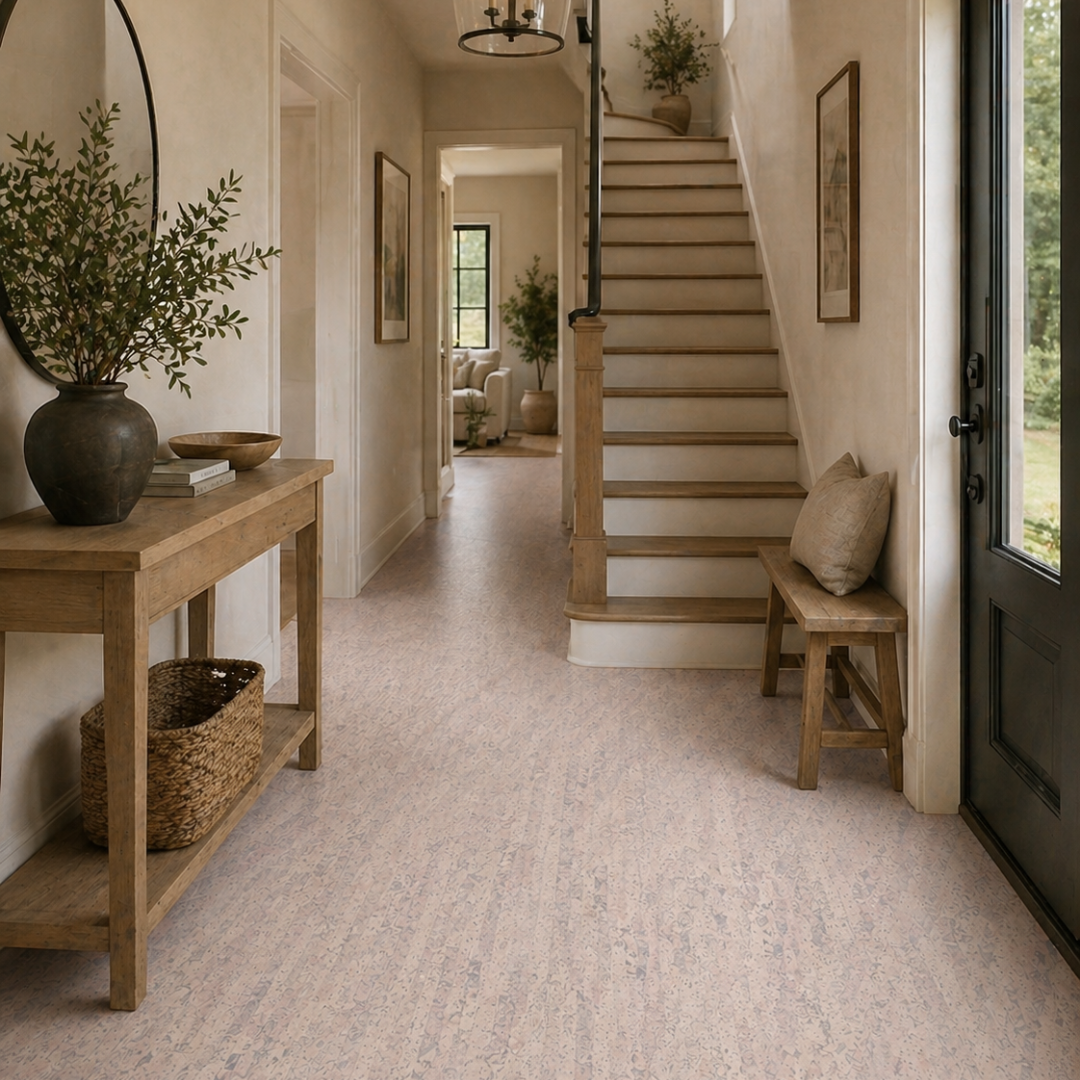 Amorim Klick-Korkboden – Linen Champagne– RESPOSTEN 32m2