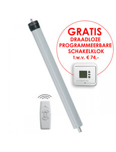 Liftmaster CRX251F Buismotor met afstandsbediening 25Nm Ø 45mm