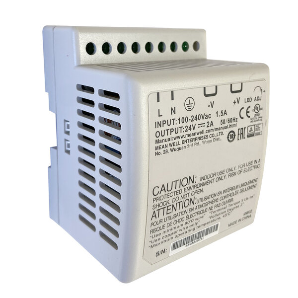 Deltadoors Ondersteuningspaneel 24V Din-rail voeding