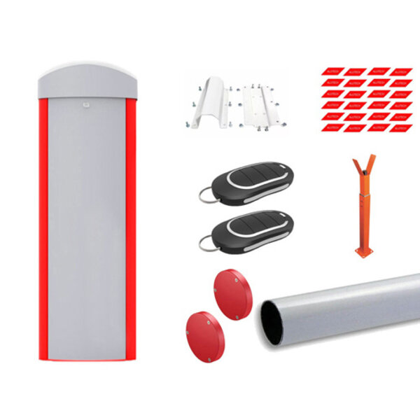 Deltadoors BV-5 Opstelling slagboom incl. 6 meter ronde boom