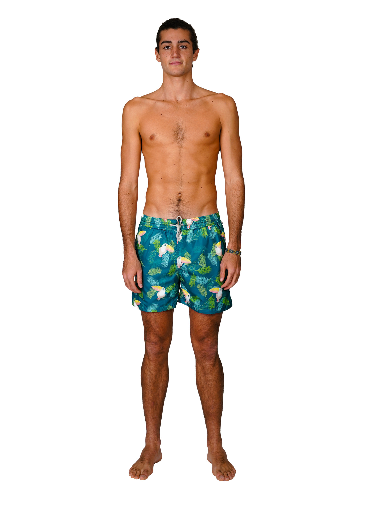 green mens swim shorts