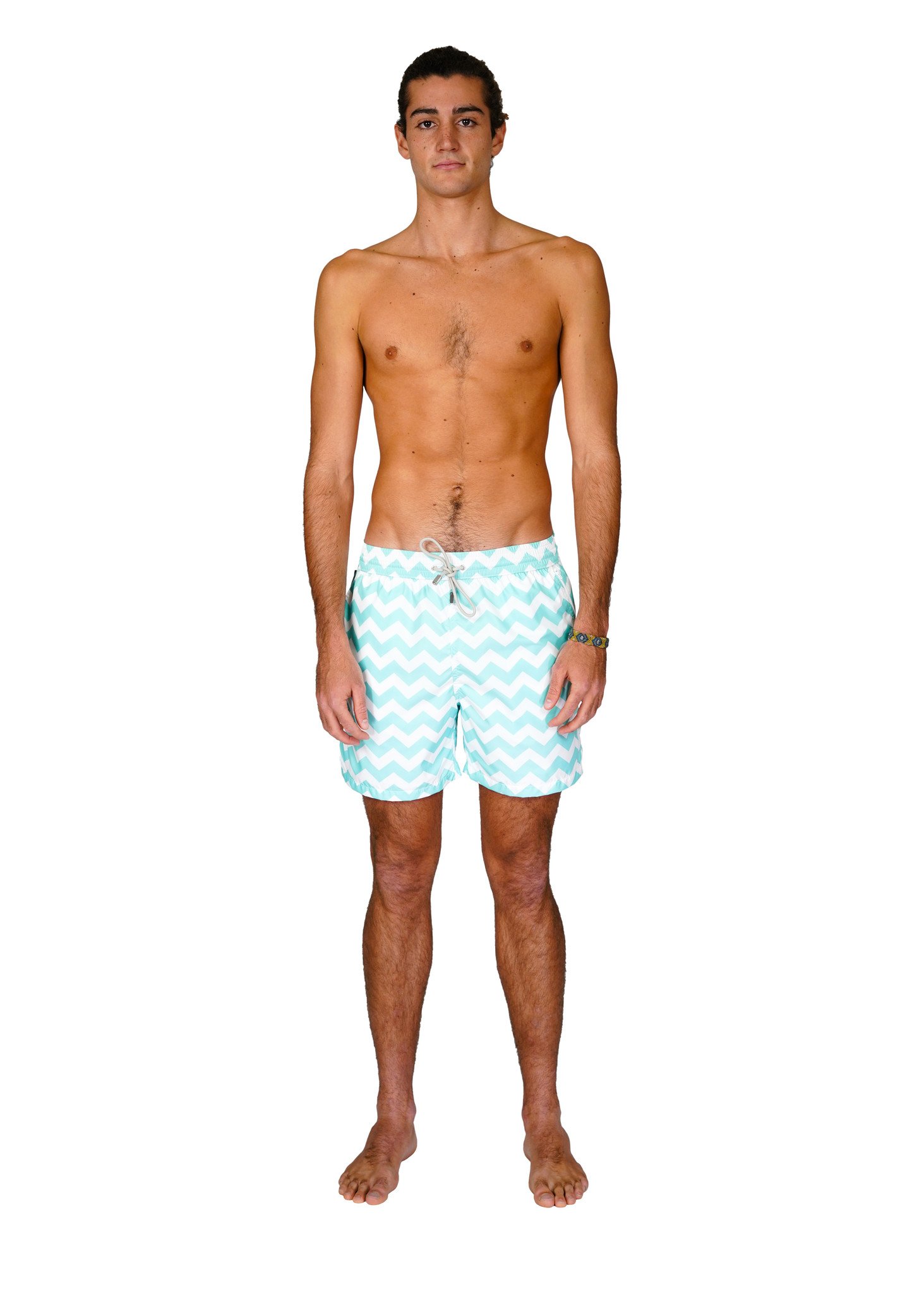 Download Mens Swim Shorts Wave Mint - Andrew Cole LLC.