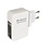 USB Power Station / Charger / Lader met 4 Wereld Reis Stekkers