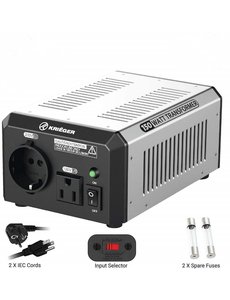  Omvormer 110/120 naar 220/240 volt - 150 watt (Omkeerbaar)
