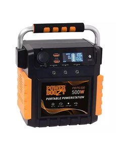  PowerBoozt PB PS 500 Portable Powerstation met 500W Omvormer