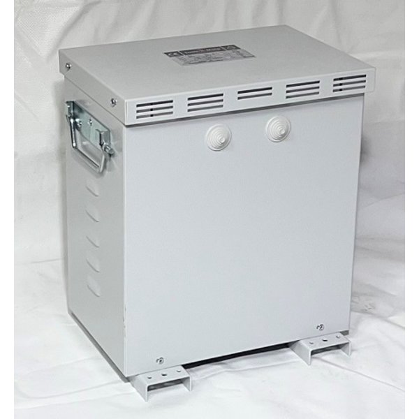 Transformator/ Spaartransformator 3x230V IN naar 3x400V+N UIT - in kast IP23 - 25 kVA (Omkeerbaar)