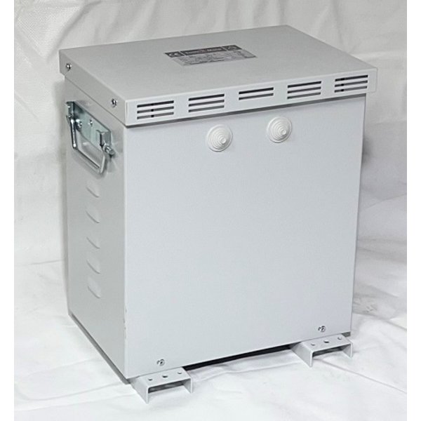 Transformator 3x230V IN naar 3x400V+N UIT - in kast - 3 kVA (Omkeerbaar)