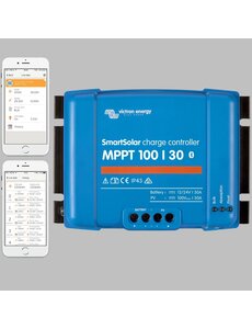  Victron MPPT SmartSolar - Solar Laadregelaar / Charge Controller 100/30
