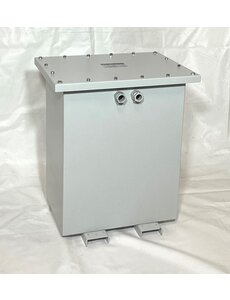  Transformator 3x230V IN naar 3x400V+N UIT - 100 kVA - in kast IP65 (Omkeerbaar)
