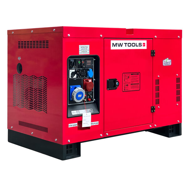 Diesel Generator / Noodstroomgenerator 13,0 kW 1x230 V +15,0 kW 3x400 V