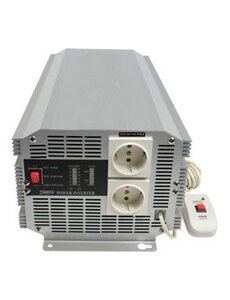  Omvormer 24 naar 230 volt, 2500 Watt / 5000 Watt piek