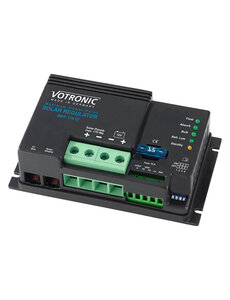 Laadregelaar Votronic MPPT 170 Wp Duo Digitaal - 13A+1A  / 12V