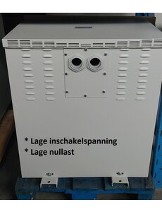  Scheidingstransformator 3-fase 230-400/230-400 V+N- 25 kVA - in kast IP23 (Lage inschakelstroom / Lage nullast)