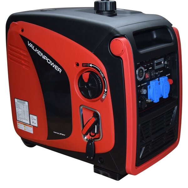 Benzine Generator 4000W met digitale inverter en ATS connector. Elektrische start en afstandsbediening