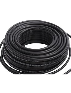  Accukabel / Startkabel 50mm2 - Zwart - Rol 50 meter