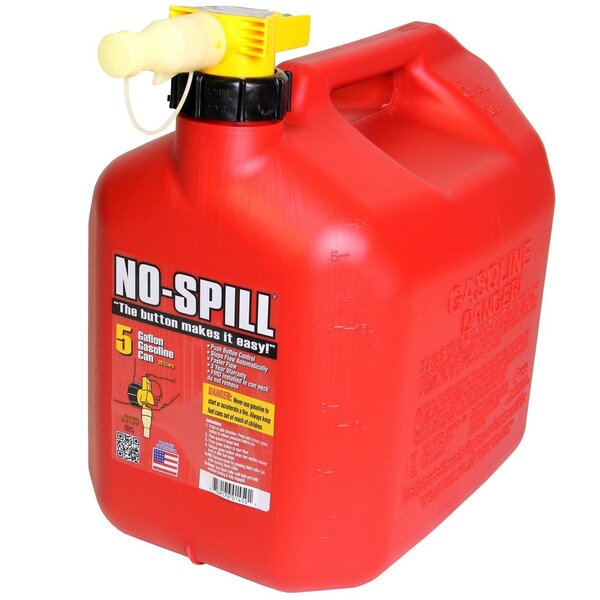 No spill jerrycan benzine en diesel 20 Liter  (in rood of geel)