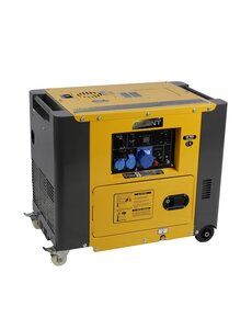  Diesel Aggregaat / Generator Silent 5 KVA - 230V met ATS aansluiting