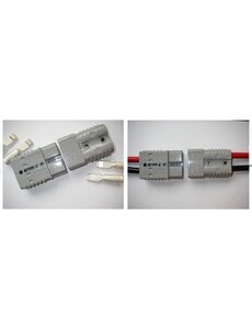  Anderson gelijkstroom stekker 50A / max. 600V - set van 2 stuk
