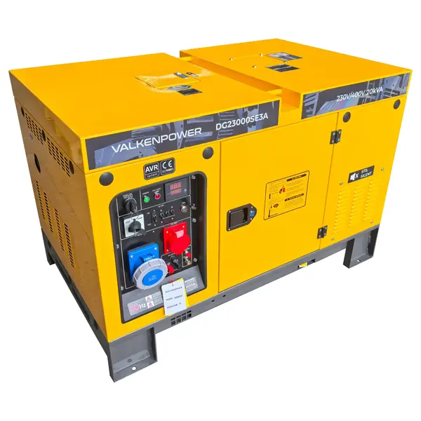 Dieselgenerator 16 kW geluidsgedempt met ATS aansluiting