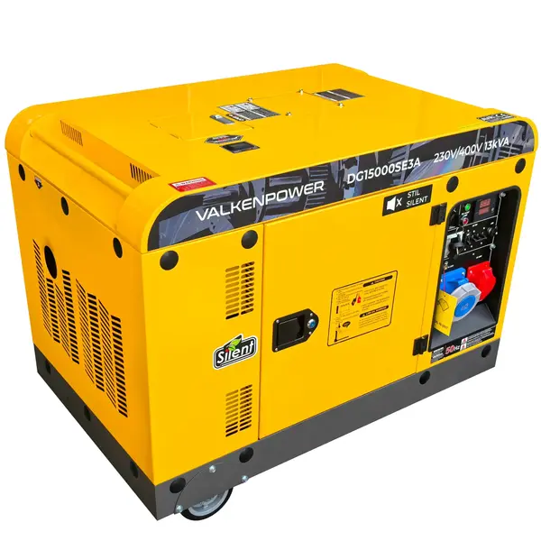 Dieselgenerator 10,5 kW geluidsgedempt met ATS aansluiting