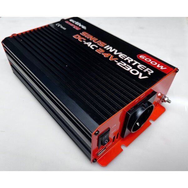 Ective Energy Zuivere Sinus Omvormer 600 Watt - 24 Volt