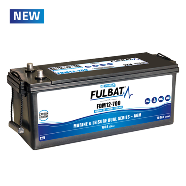 FULBAT AGM Accu 12 volt - 140Ah - CCA 700A (Prijs is inclusief bezorging binnen NL - m.u.v. Waddeneilanden)