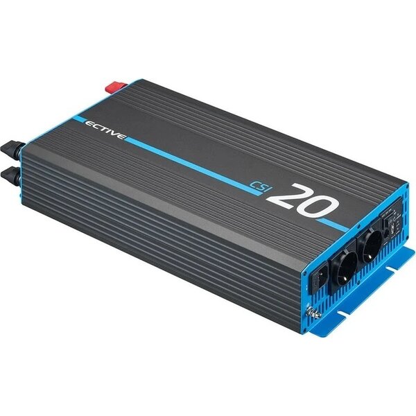 ECTIVE CSI 2000W/24V Zuivere Sinus Omvormer met Lader, NVS- en UPS-functie