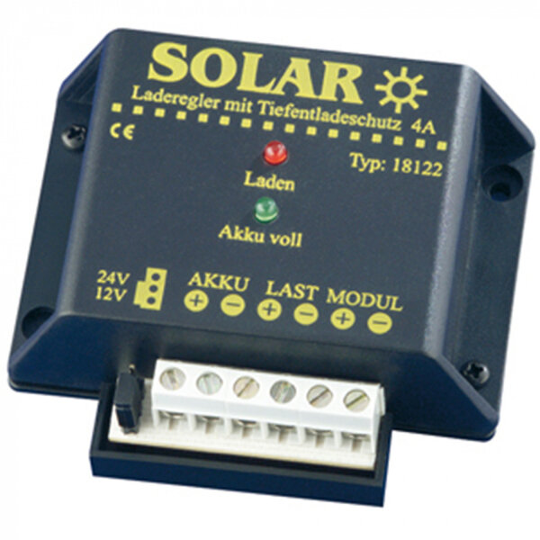 IVT PWM Seriell 12/24 Ladereglaar Serie 12V/24V - 4 A