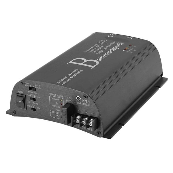 Acculader - 12 Volt - 20 Amp. 3 traps lader. WET | GEL | AGM | LiFePO4
