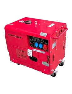  Diesel Aggregaat / Generator Silent 6 kVA - 230/3x400V (Prijs is inclusief verzending binnen NL - m.u.v. Waddeneilanden)