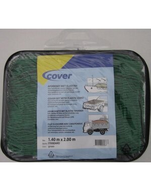  Aanhangernet Knooploos Standaard - Groen 1.40x2.00mtr