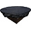 Bootzeil Open Boot / Afdekzeil 600D Luxe 550cm - 610cm x 240cm Zwart