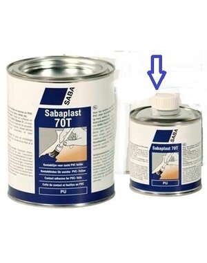 PVC lijm Sabaplast 70T - 0,25 liter