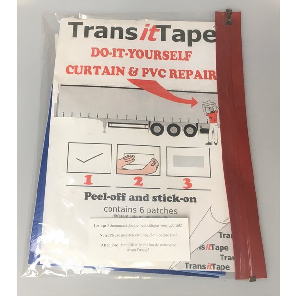 Trans-it-Tape - PVC Dekzeil Reparatieset WIT