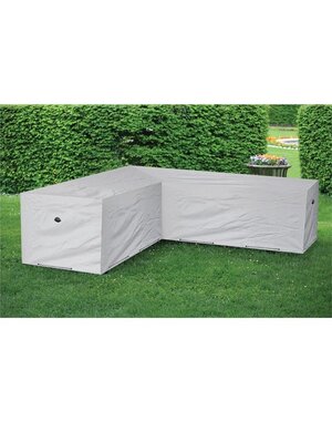  LUXE BUITENHOES VOOR L-VORMIGE LOUNGE SET - (250x250x90/70cm)