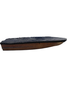  Bootzeil Open Boot 600D Luxe 550cm - 610cm x 270cm Zwart