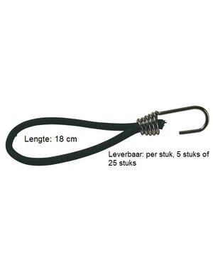Spanner met spinhaak - 6mm / 18 cm - per stuk, 5 stuks of 25 stuks