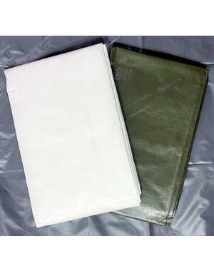  DEKZEIL PE 150 gr/m2 - 10 x 15 mtr. Groen, Wit of Zwart