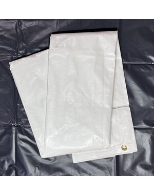  DEKZEIL PE 150 gr/m2 - 10 x 10 mtr. WIT