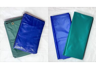 - PVC  Afdekzeil 600 gr/m2
