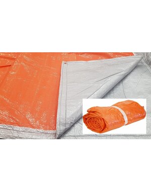 Isolatie dekzeil 250 gr/m2 - 4x6 mtr (1 foam laag)