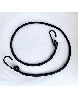 Elastische snelbinder / spanner 8mm met 2x  spinhaak - 100 cm